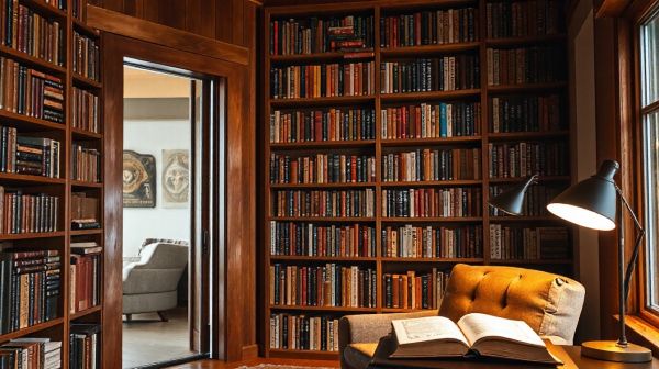 Top 5 idées pour intégrer une bibliothèque placard personnalisée